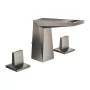 Grohe Allure Brilliant 3-lyukas mosdócsaptelep M-es méret, szálcsiszolt grafit 20626AL0
