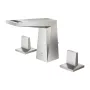 Grohe Allure Brilliant 3-lyukas mosdócsaptelep M-es méret, rozsdamentes acél hatású 20626DC0