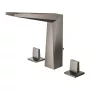 Grohe Allure Brilliant 3-lyukas mosdócsaptelep L-es méret, szálcsiszolt grafit 20627AL0