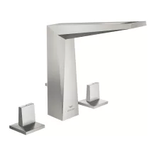   Grohe Allure Brilliant 3-lyukas mosdócsaptelep L-es méret, rozsdamentes acél hatású 20627DC0