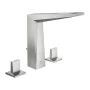 Grohe Allure Brilliant 3-lyukas mosdócsaptelep L-es méret, rozsdamentes acél hatású 20627DC0