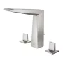 Grohe Allure Brilliant 3-lyukas mosdócsaptelep L-es méret, rozsdamentes acél hatású 20627DC0