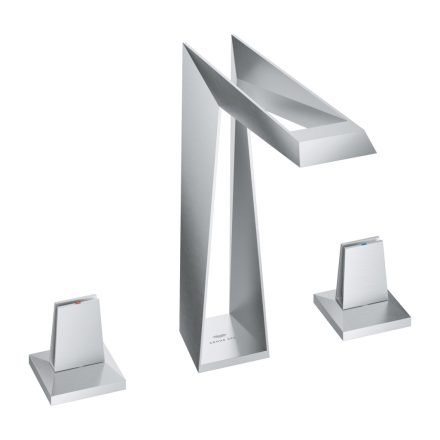 Grohe Allure Brilliant 3-lyukas pultra építhető mosdócsaptelep, rozsdamentes acél hatású 20634SD0