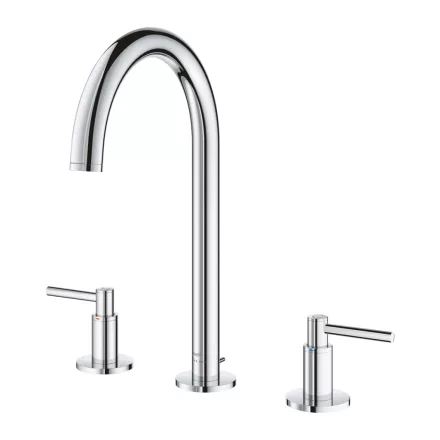 Grohe Atrio két karos mosdócsaptelep L-es méret húzórudas leeresztővel, króm 20649000