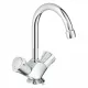 Grohe Costa L kétgombos mosdócsaptelep, láncos leeresztőszeleppel, króm 21337001