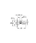 Grohe sarokszelep 1/2 rozettával, króm 22041001