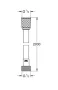 Grohe QuickFix VitalioFlex Trend zuhanycső 200 cm csavarodásgátlóval, króm 22113000