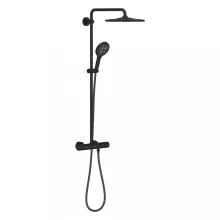   Grohe Rainshower SmartActive 310 termosztátos zuhanyrendszer, fantom fekete 22119KF0