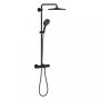 Grohe Rainshower SmartActive 310 termosztátos zuhanyrendszer, fantom fekete 22119KF0