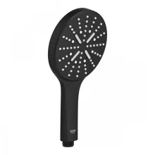   Grohe Rainshower SmartActive 130 kézizuhany 3 funkcióval, fantom fekete 22127KF0