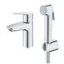 Grohe QuickFix Start Mosdócsaptelep S-es mérettel és bidé kézi zuhannyal, króm 23123003