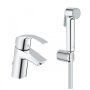 Grohe Eurosmart egykaros mosdócsaptelep S-es méret, kézizuhannyal 23124002