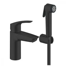   Grohe Eurosmart egykaros csaptelep bidé kézizuhannyal, S-es méret, matt fekete 231242433