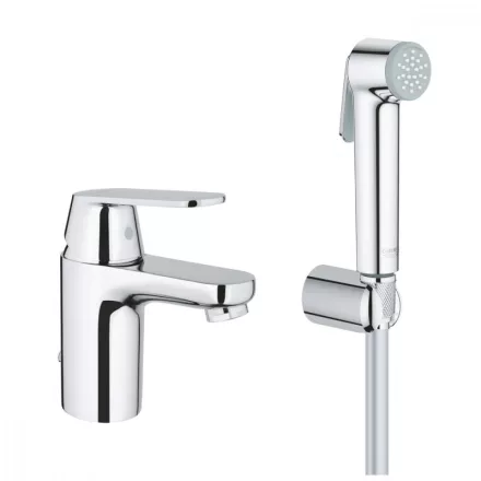 Grohe Eurosmart Cosmopolitan egykaros mosdócsaptelep bidéfunkcióval, S-es méret, króm 23125000