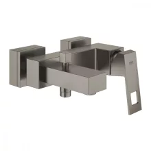   Grohe Eurocube egykaros kádcsaptelep zuhanyváltóval, szálcsiszolt grafit 23140AL0