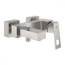   Grohe Eurocube egykaros kádcsaptelep zuhanyváltóval, rozsdamentes acél hatású 23140DC0