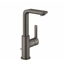   Grohe Lineare L egykaros mosdó csaptelep leeresztővel, szálcsiszolt grafit 23296AL1