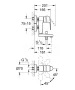 Grohe Eurostyle Cosmopolitan egykaros kádcsaptelep zuhanyváltóval, króm 23301000