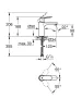 Grohe Eurosmart Cosmopolitan M egykaros mosdócsaptelep, szupermatt fekete 23327KW0