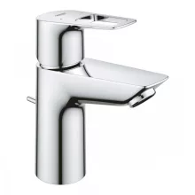   Grohe BauLoop egykaros mosdócsaptelep műanyag leeresztővel, S-es méret, króm 23335001