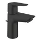Grohe QuickFix Start Edge mosdócsaptelep húzórudas lefolyógarnitúrával, matt fekete