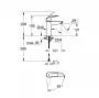 Grohe Eurosmart hidegindítású csaptelep M-méret Króm 2339530E