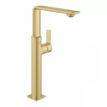   Grohe egykaros mosdócsaptelep Click Clack leeresztővel, XL-es méret, szálcsiszolt világos arany 23403GN1