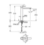 Grohe Lineare XL egykaros mosdó csaptelep, arany 23405GL1