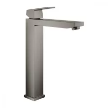   Grohe Eurocube egykaros mosdócsaptelep, XL-es méret, lefolyószelep nélkül, szálcsiszolt grafit 23406AL0