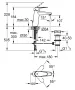 Grohe Eurodisc Cosmopolitan egykaros mosdócsaptelep M-es méret 23448002