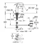 Grohe Essence mosdócsaptelep M-es méret, arany 23462GL1