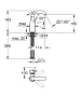 Grohe Essence egykaros króm mosdócsaptelep, M-es méret 23463001