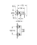 Grohe BauLoop egykaros zuhanycsaptelep, lyukas fogantyúval, króm 23633001