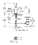 Grohe Eurocube Joy mosdócsaptelep, S-Size, leeresztővel 23654000