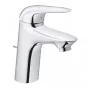 Grohe Eurostyle egykaros mosdócsaptelep húzórudas leeresztővel, S-es méret, króm 23707003