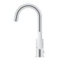 Grohe Eurosmart egykaros mosdócsaptelep, L-es méret, elfordítható kifolyóval, króm 23743003