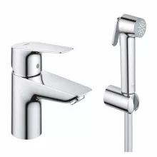   Grohe BauEdge egykaros mosdócsaptelep bidé kézizuhannyal, króm 23757001