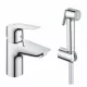 Grohe BauEdge egykaros mosdócsaptelep bidé kézizuhannyal, króm 23757001