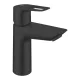 Grohe QuickFix Start Loop mosdócsaptelep Push-Open lefolyógarnitúrával, matt fekete