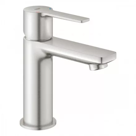 Grohe Lineare egykaros mosdócsaptelep Click-Clack leeresztővel, XS-es méret, rozsdamentes acél hatású 23791DC1