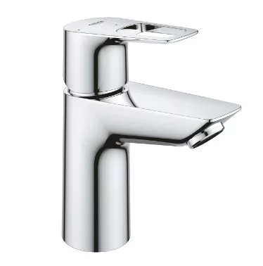 Grohe Bauloop hidegindítású egykaros csaptelep S-méret műanyag Click-Clack leeresztővel Króm 23883001