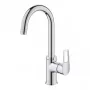 Grohe BauLoop egykaros mosdócsaptelep ClickClack leeresztővel, L-es méret, króm 23891001