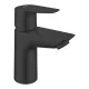 Grohe QuickFix Start Edge mosdócsaptelep Push-Open lefolyógarnitúrával, matt fekete