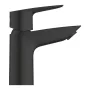 Grohe QuickFix Start Edge mosdócsaptelep Push-Open lefolyógarnitúrával, matt fekete