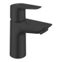 Grohe QuickFix Start Edge S hidegindítású mosdócsaptelep Push-Open lefolyógarnitúrával, matt fekete