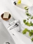 Grohe Eurostyle egykaros mosdócsaptelep, S-es méret, click-clack leeresztővel, króm 23929003
