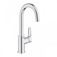   Grohe Eurosmart egykaros mosdócsaptelep ClickClack leeresztővel, L-es méret, króm 23970003