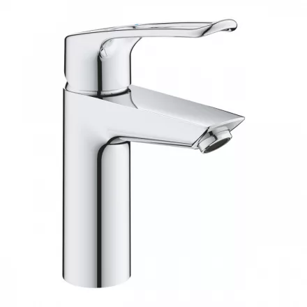 Grohe Eurosmart egykaros mosdócsaptelep ClickClack leeresztővel, M-es méret, króm 23981003