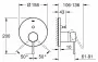 Grohe Essence falsík alatti csaptelep, grafit 24058A01