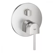   Grohe Plus egykaros zuhanycsaptelep 3-utas váltóval, rozsdamentes acél hatású 24093DC3